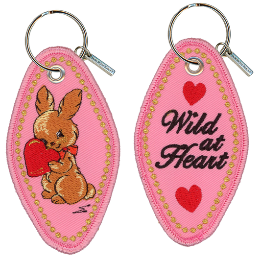 Wild at Heart Keychain
