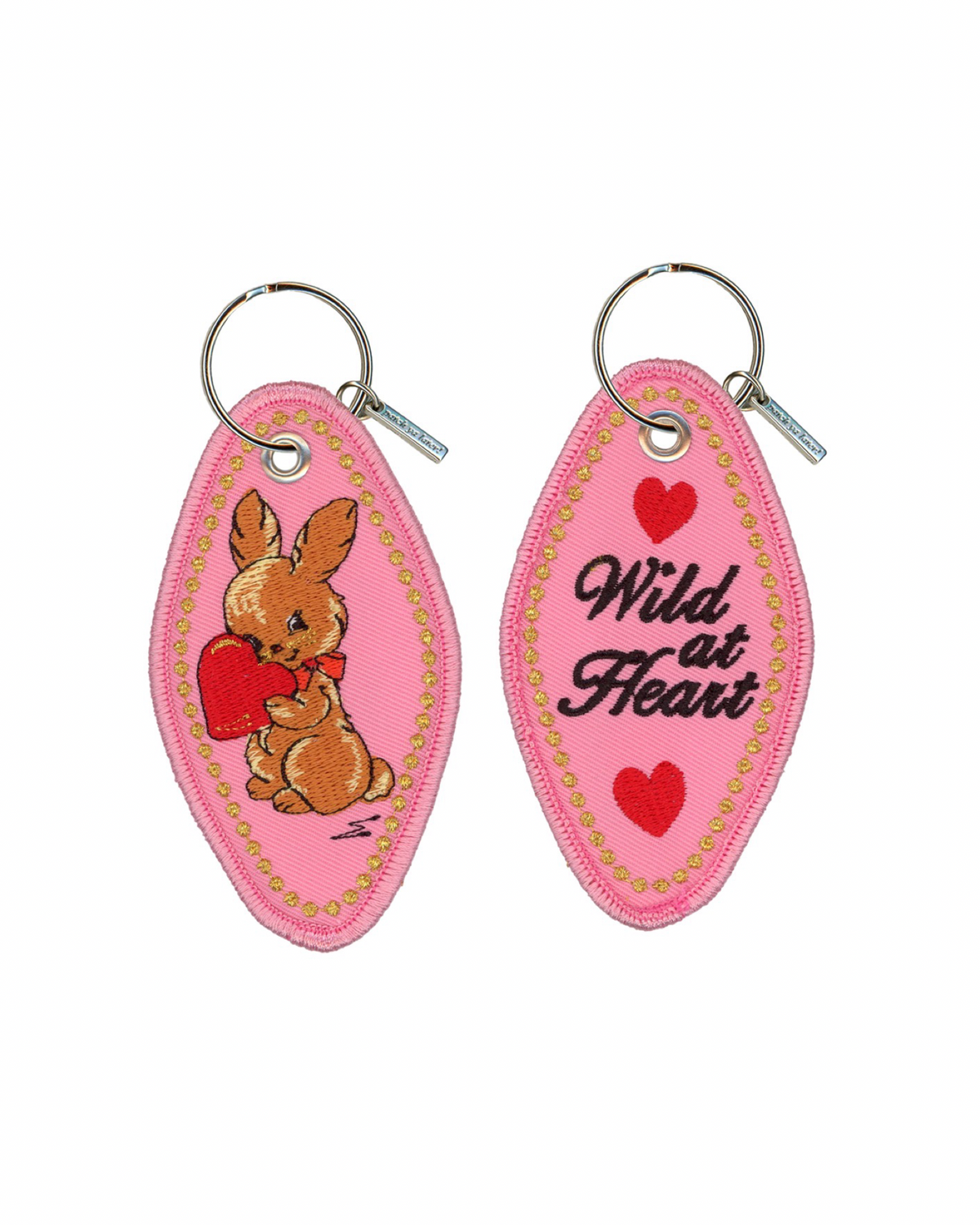 Wild at Heart Keychain