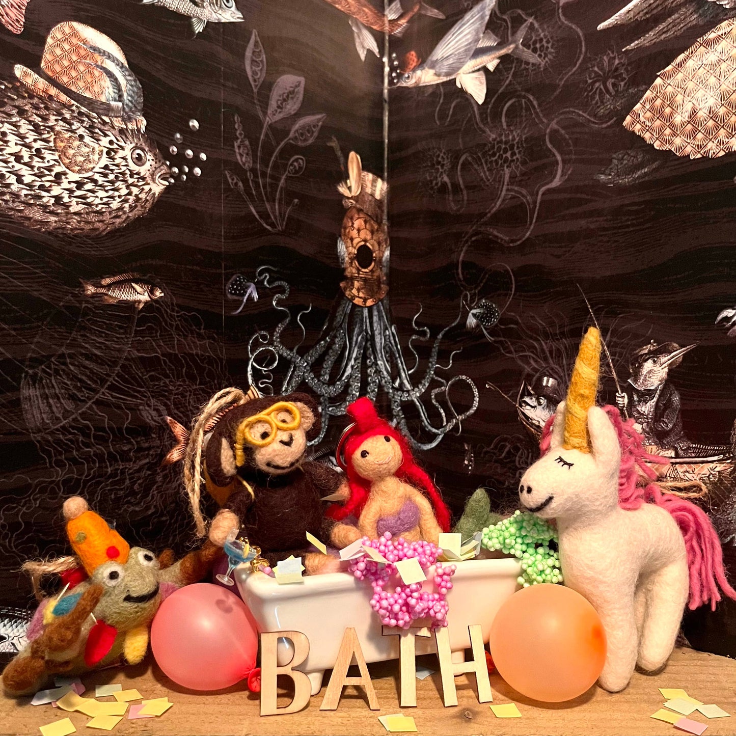 Crazy Frog Felt Decoration