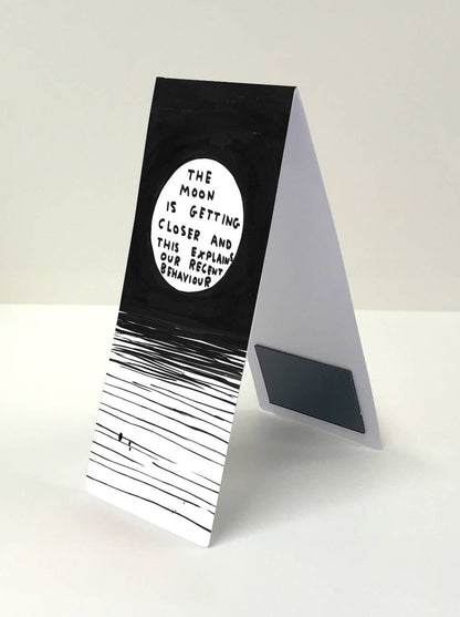 The Moon - Shrigley Magnetic Bookmark