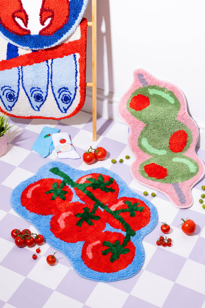 Tomato Bath Mat