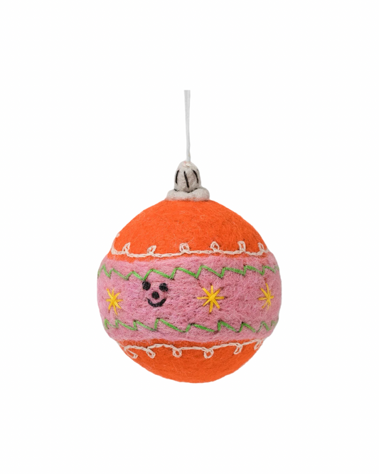 Bauble Felt Decoration