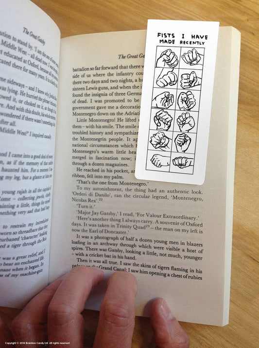 Fist I Have Made - Shrigley Magnetic Bookmark