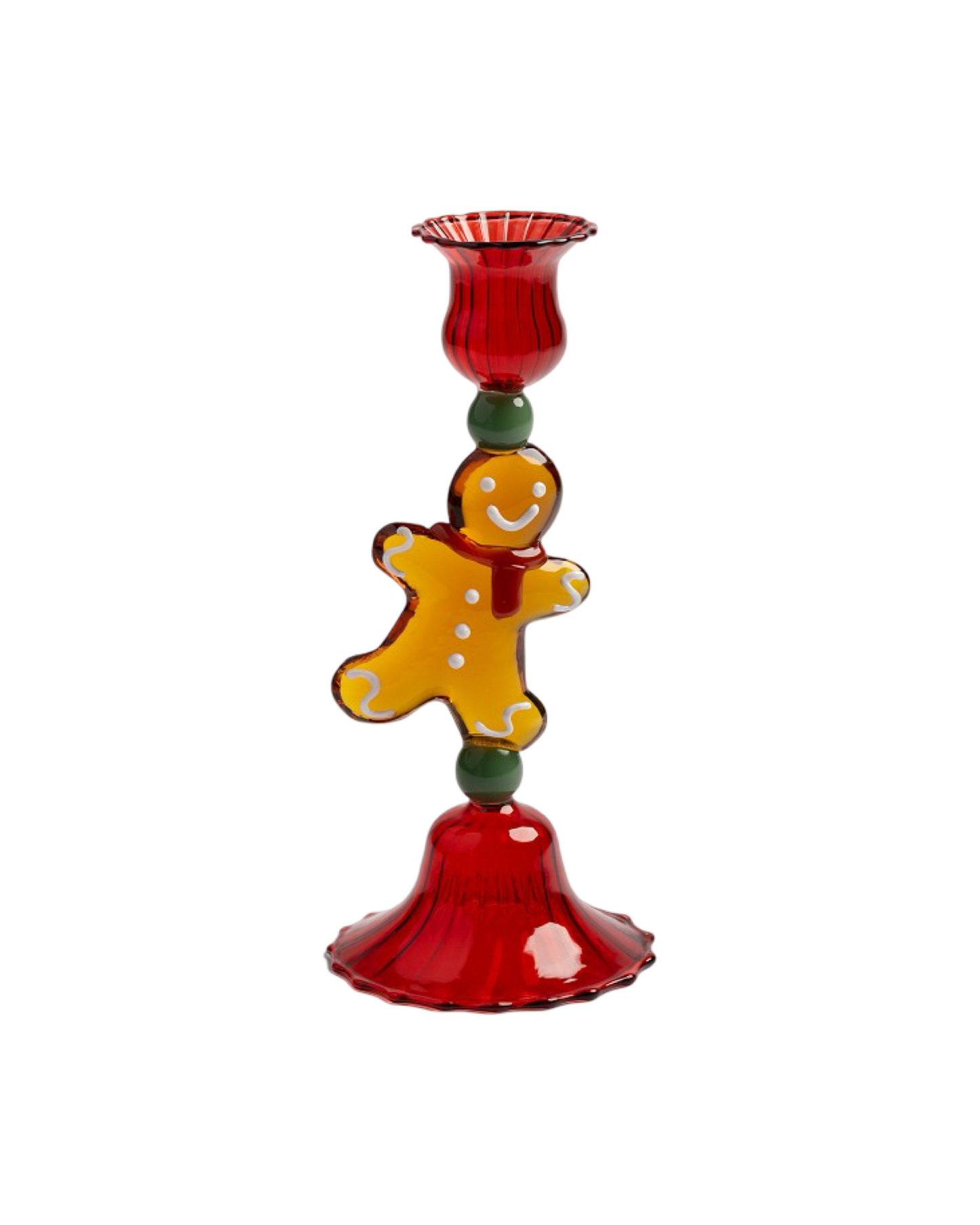 Merry Gingerbread Candle Holder