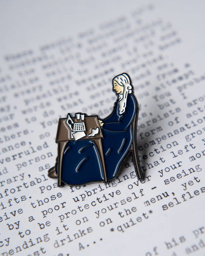 Whistler While You Work From Home • Enamel Pin
