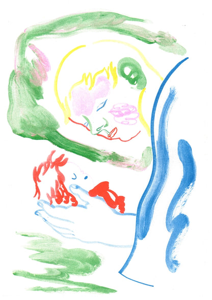 Ponyo - Gaelle Loth A3 Print