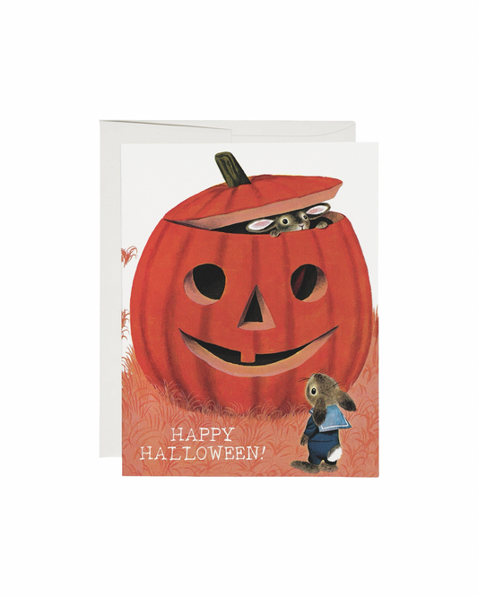 Halloween Pumpkin Card