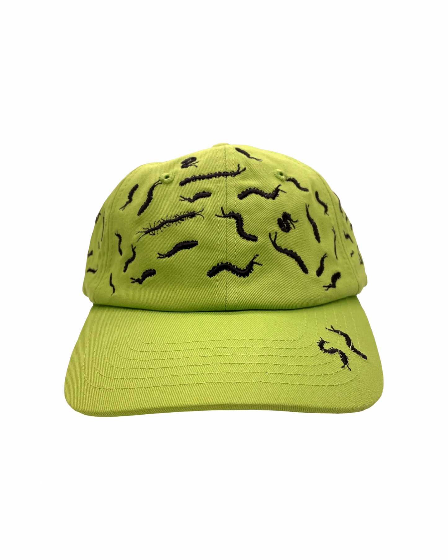 67 Centipedes Dad Hat  - Acid Green
