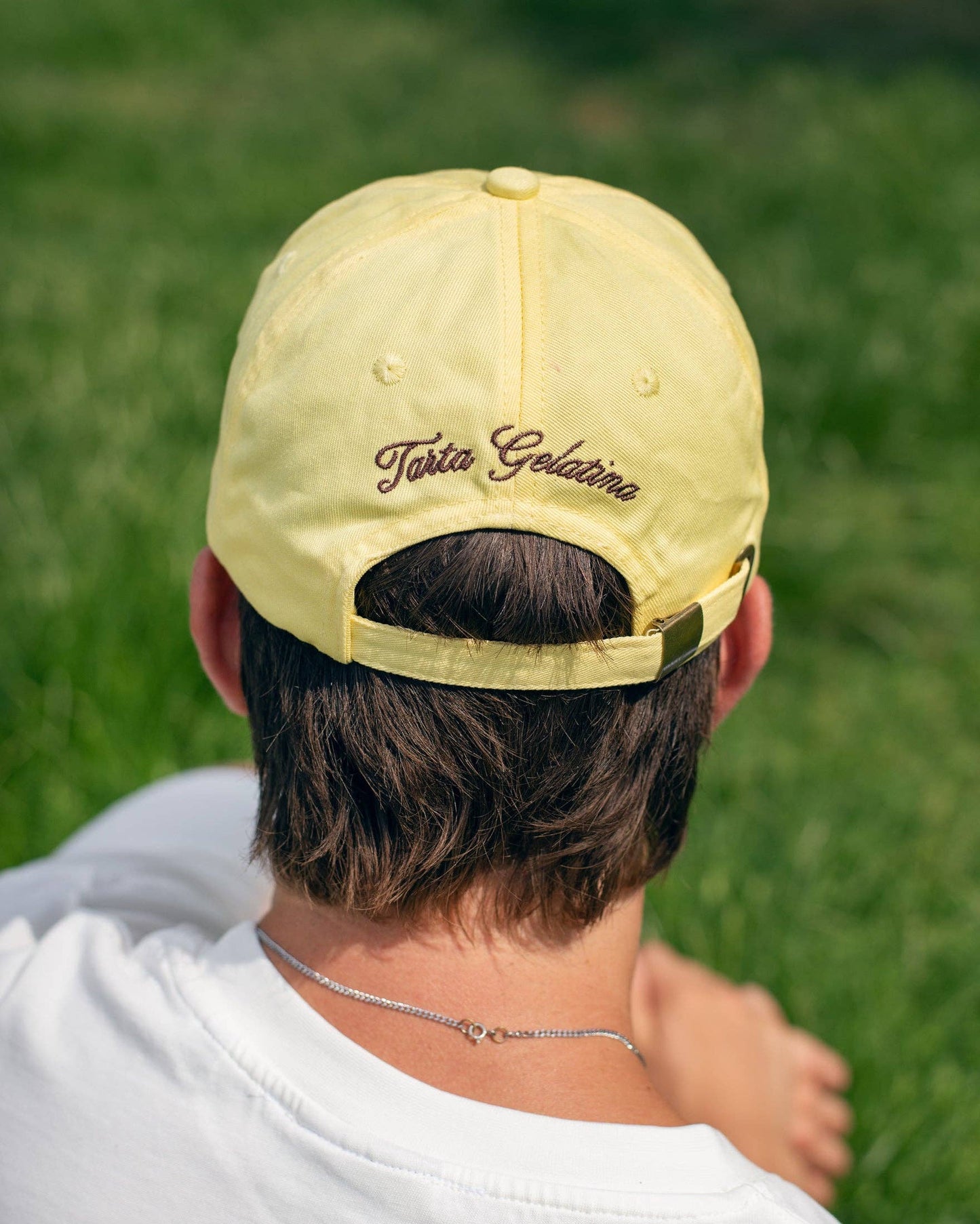 Silly Flower Cap: Butter Yellow