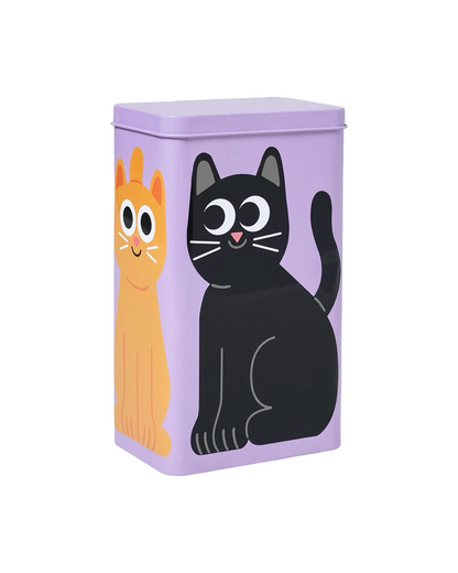 Cat Coffee Tin