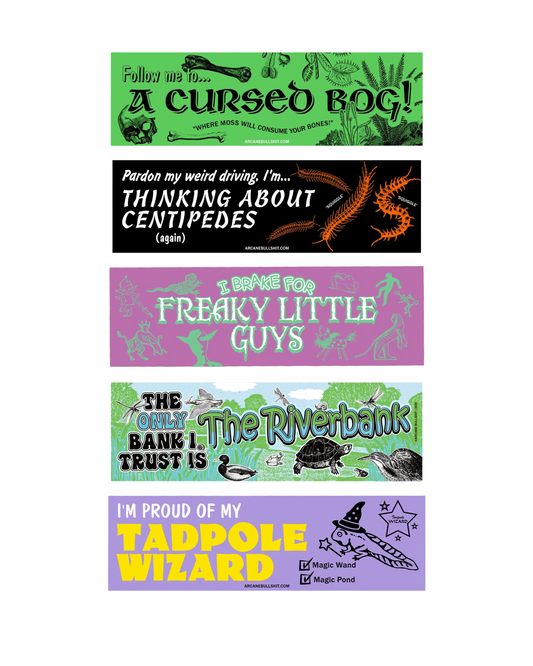 Arcane Bullshit Bumper Stickers