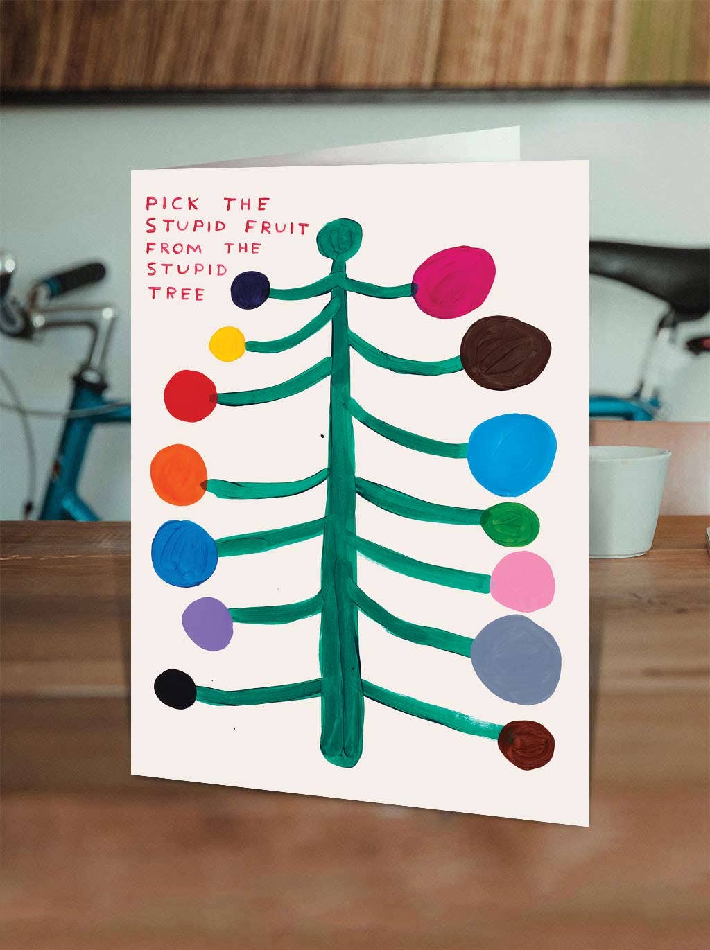 Stupid Tree Christmas Card
