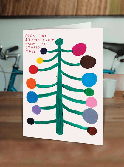 Stupid Tree Christmas Card