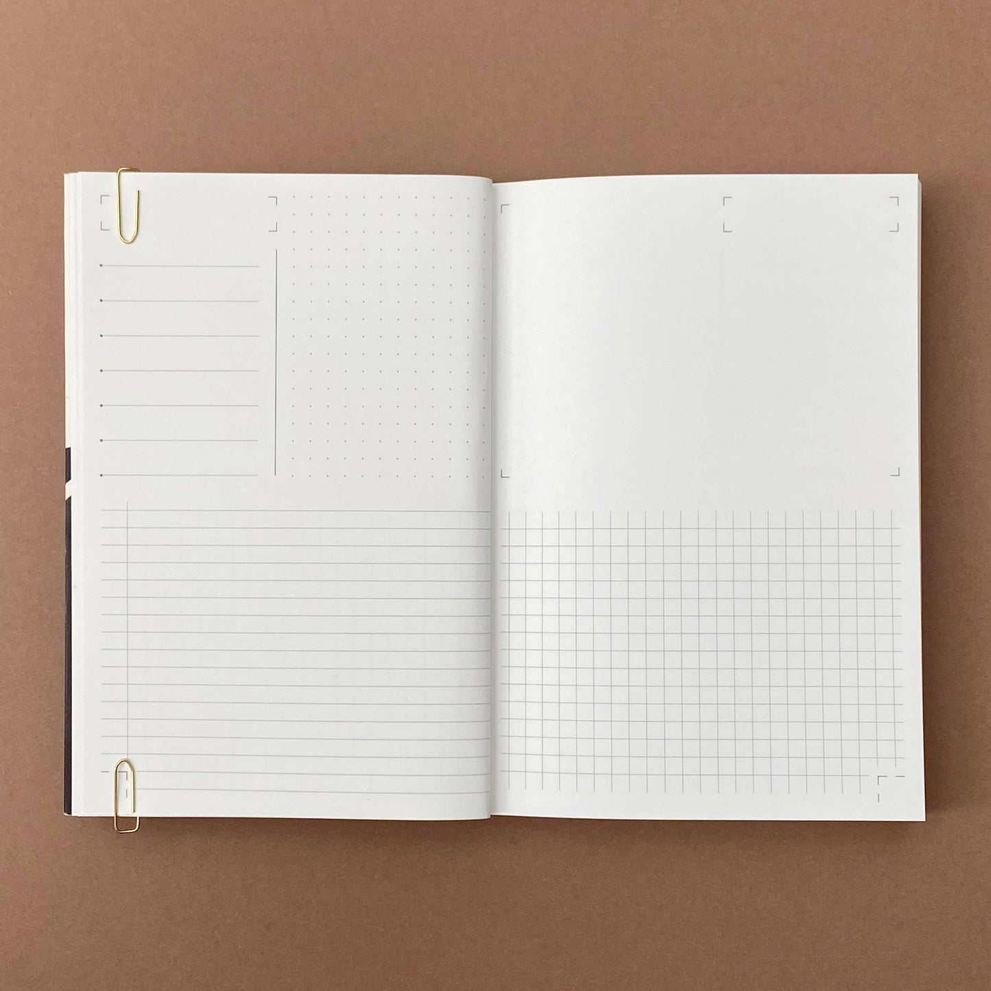 Affiliate:107 Ink Graphic Monotone Multifunctional Notebook