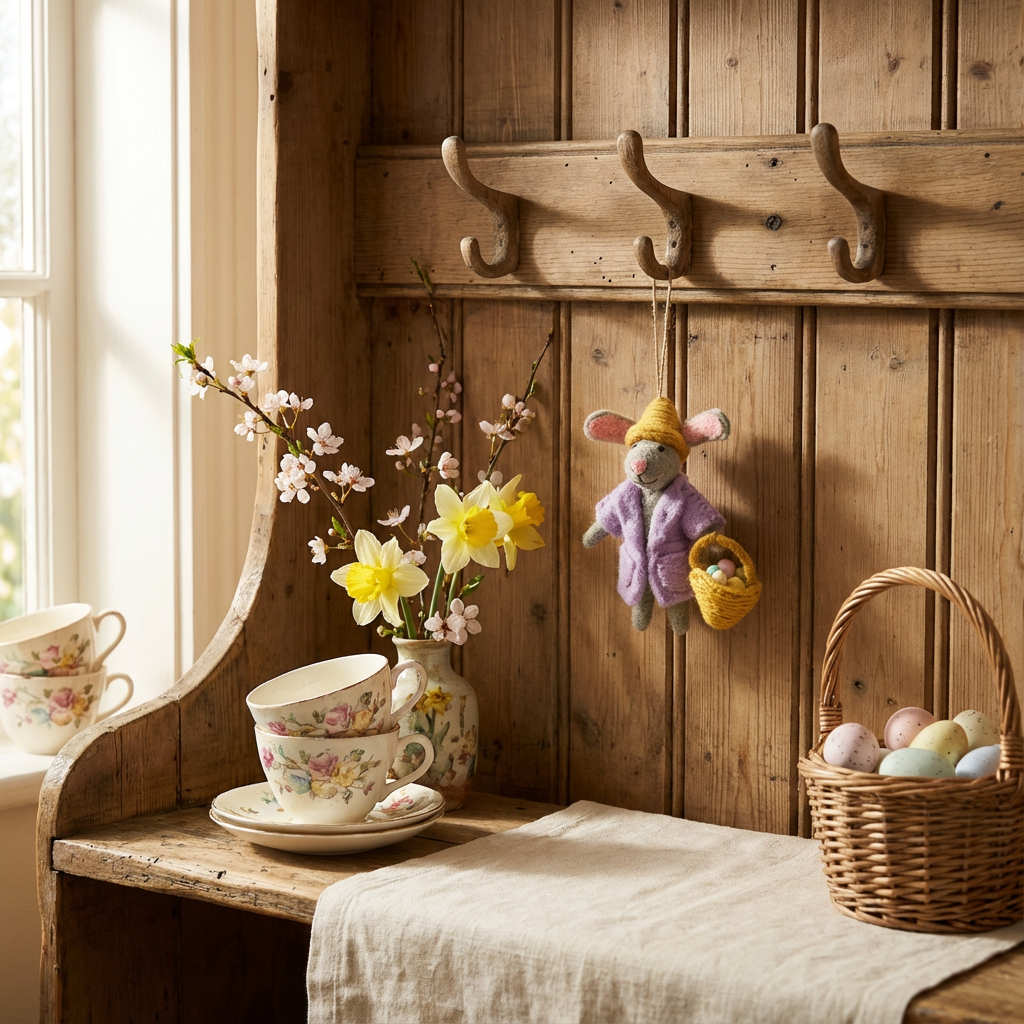 Emma Bunny Felt Decoration