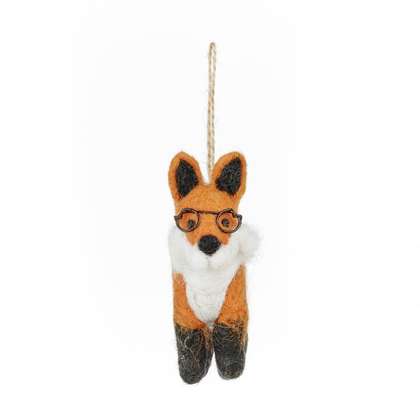 Lennox the Fox Felt Decoration