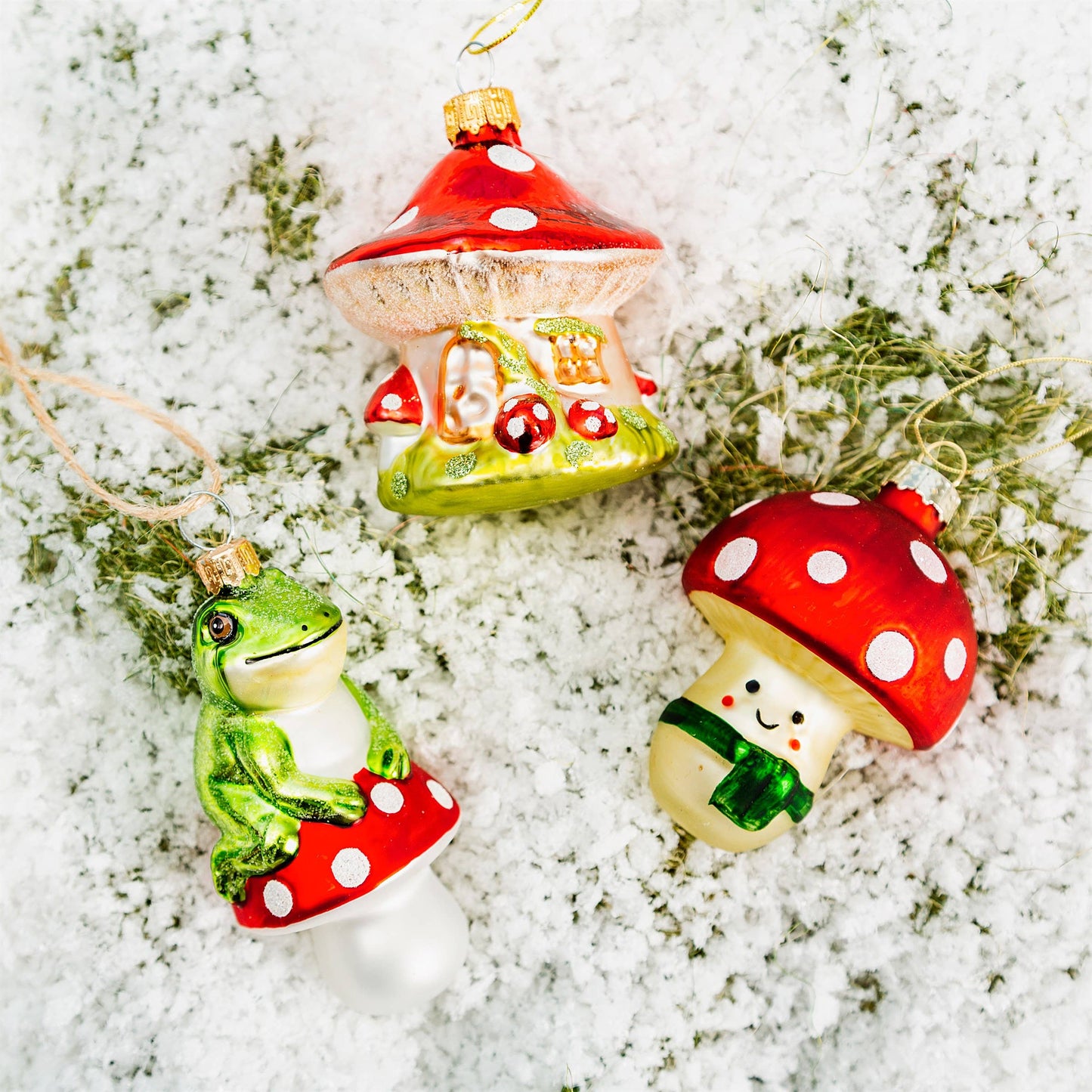 Mushroom House Shaped Bauble