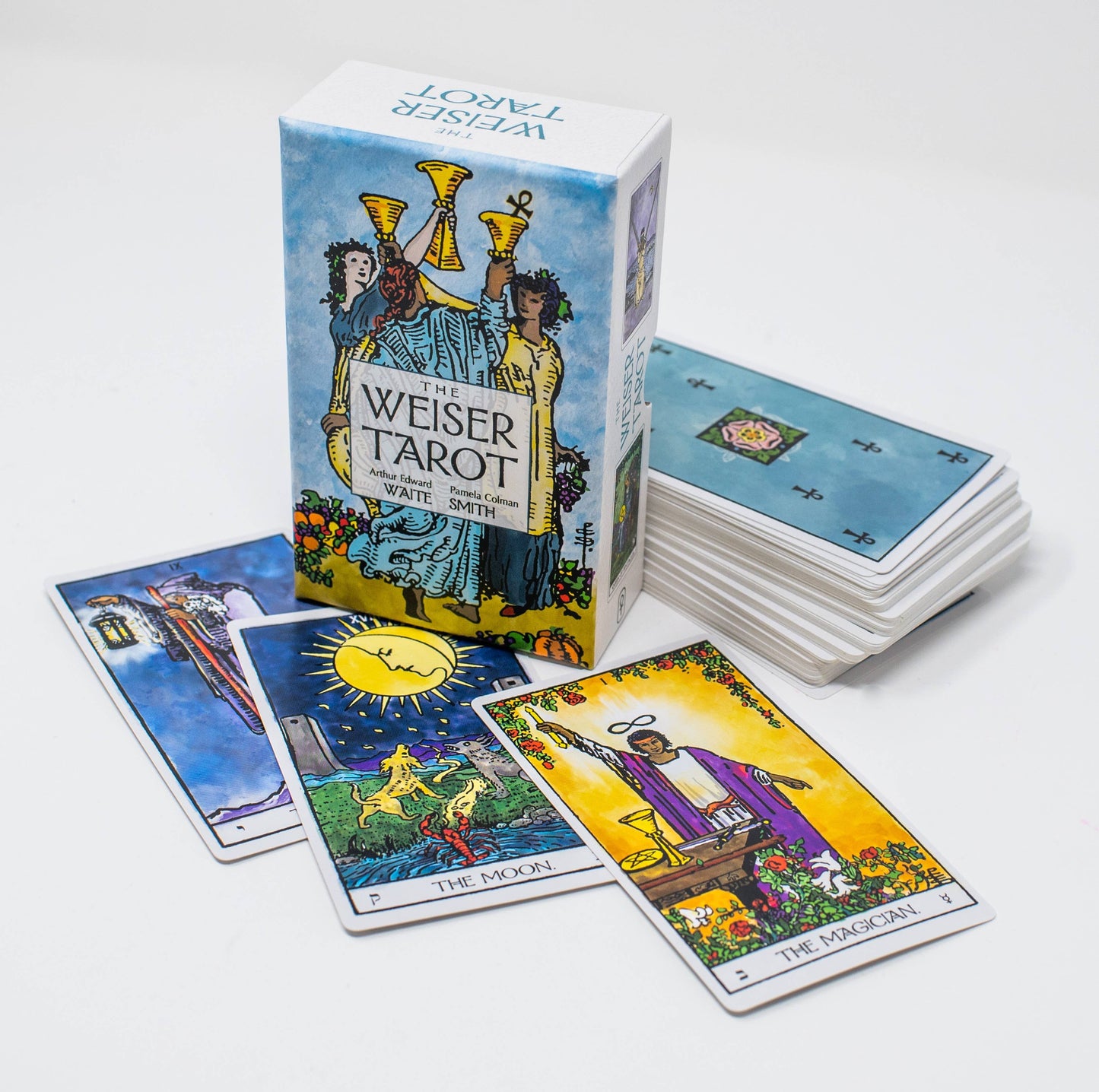 Weiser Tarot by Arthur Edward Waite: Flashcards; 64 pages / English