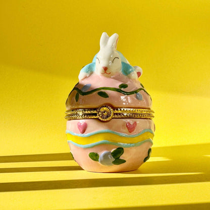 Bunny Egg  Trinket Box