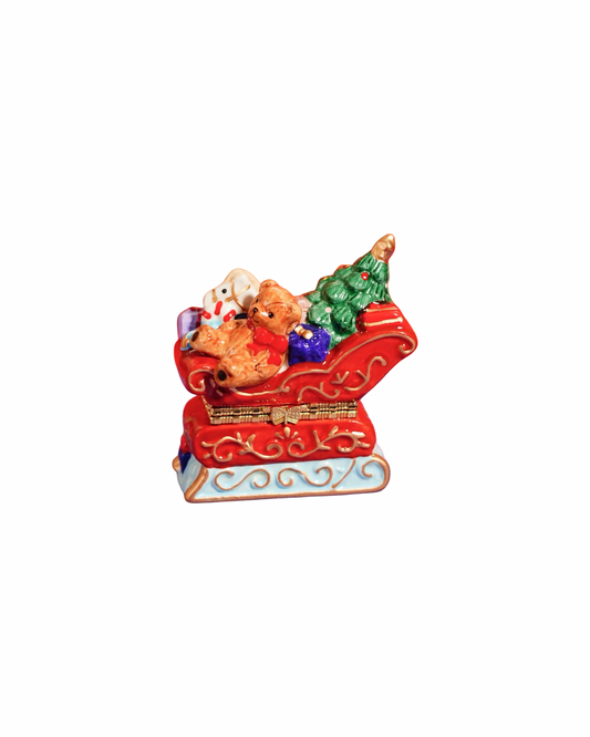 Christmas Sleigh Trinket Box