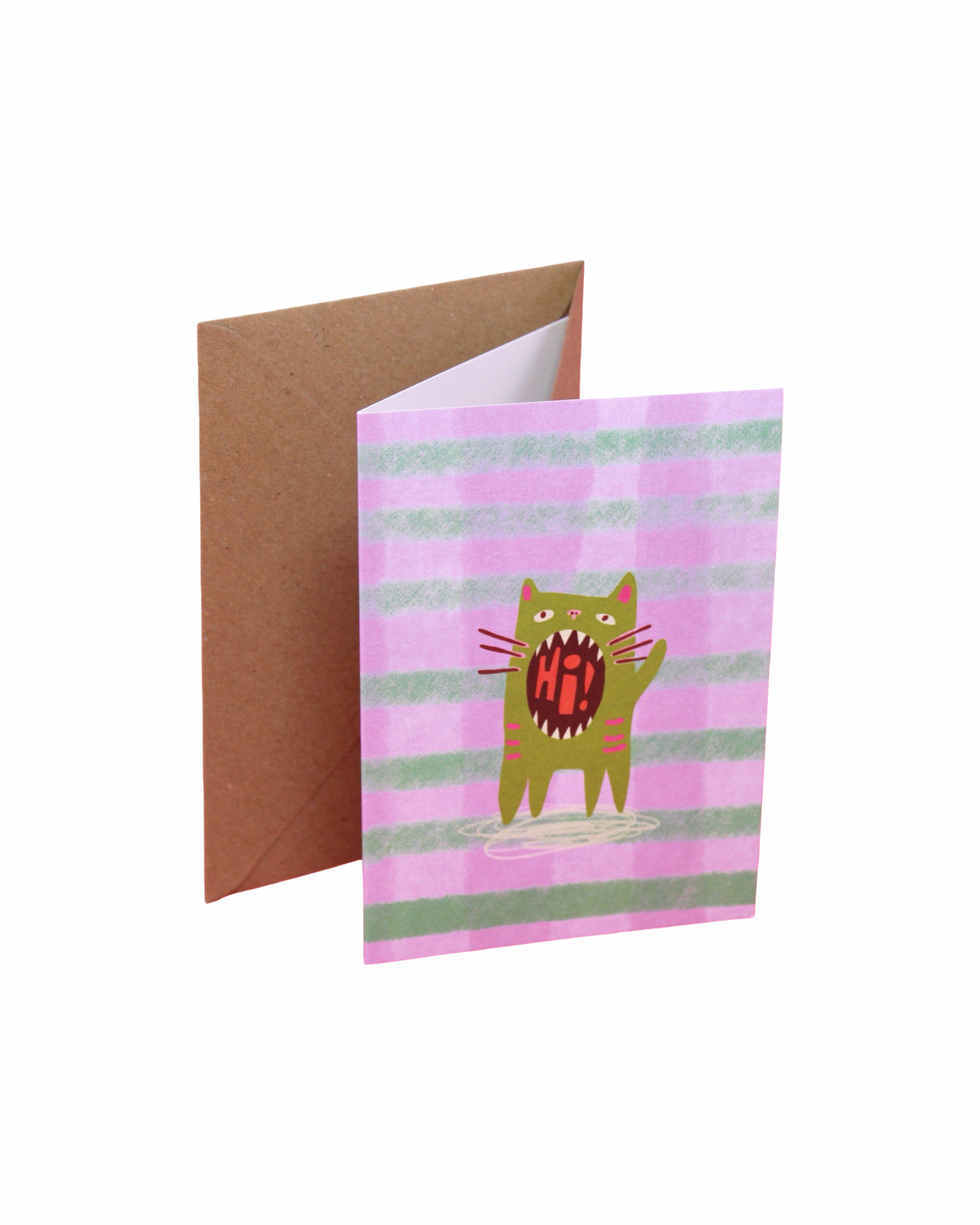 Hi Cat Card