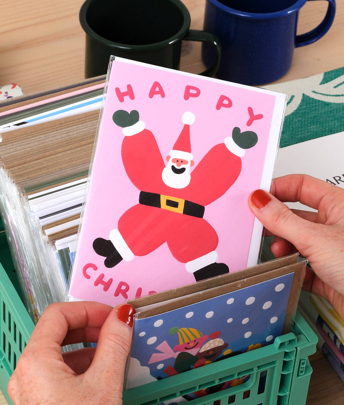 Santa Christmas Card