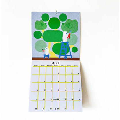 Little Bears, Big Adventures, 2027 Calendar, 21 x 21 cm