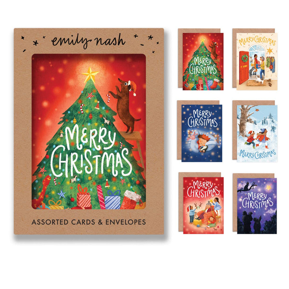 A Family Christmas - Box of 6 Assorted Cards  ** coming soon ***
