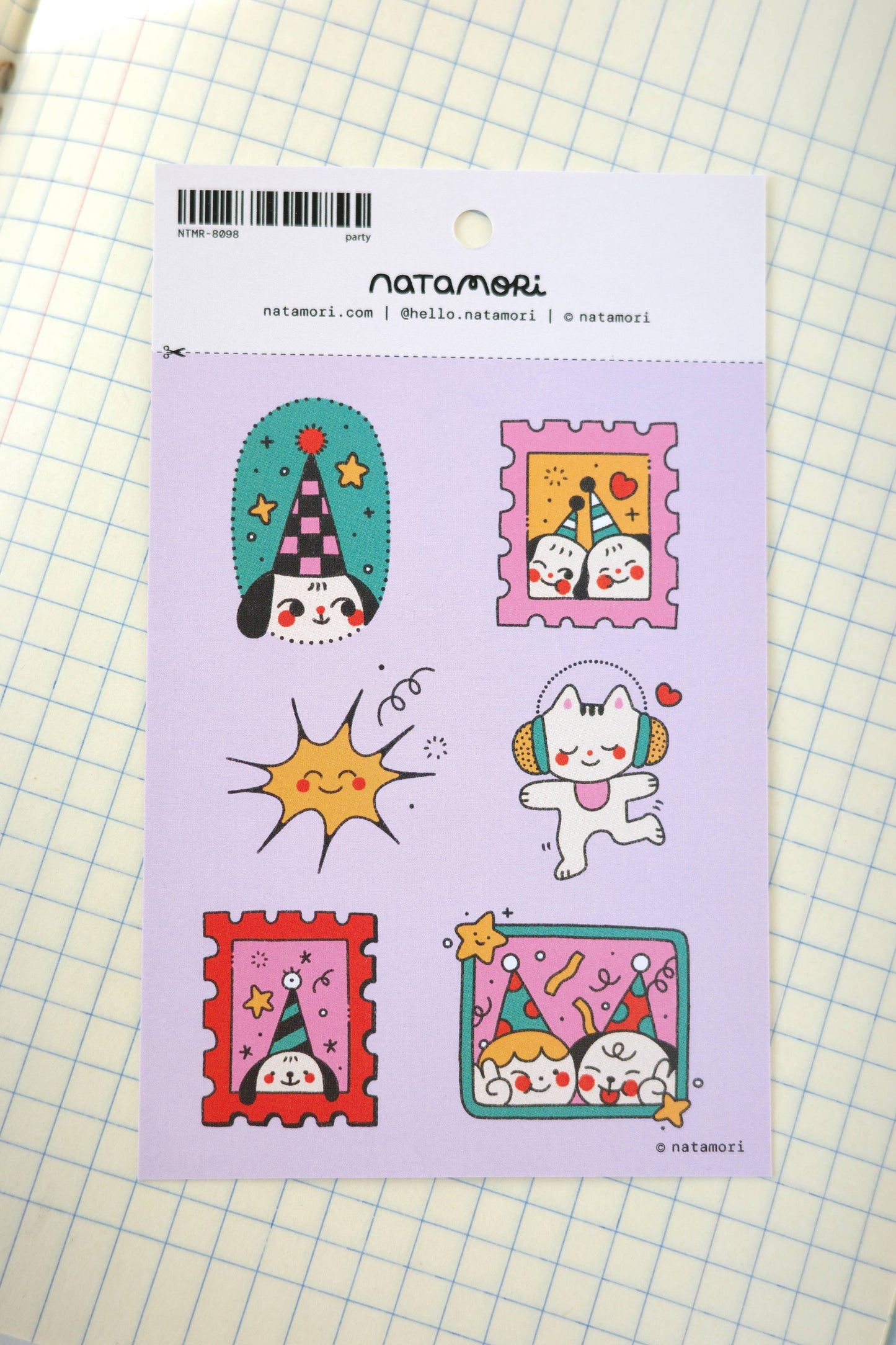 Party Sticker Sheet