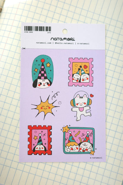 Party Sticker Sheet