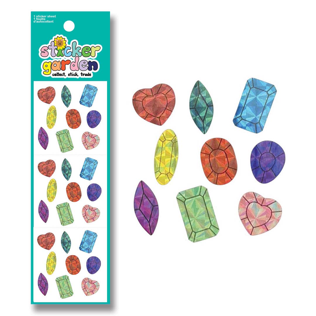Prism Gems Sticker Sheet