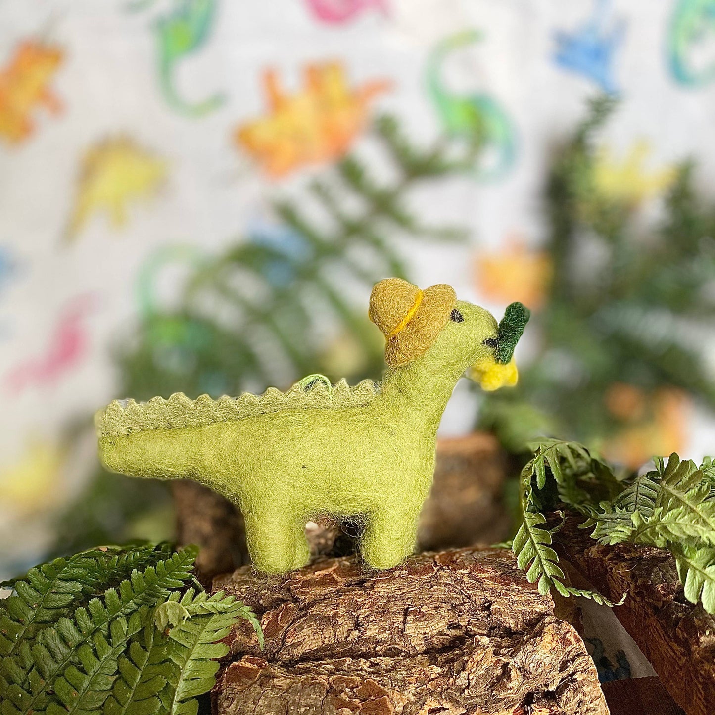 Daphne Dinosaur Felt Decoration