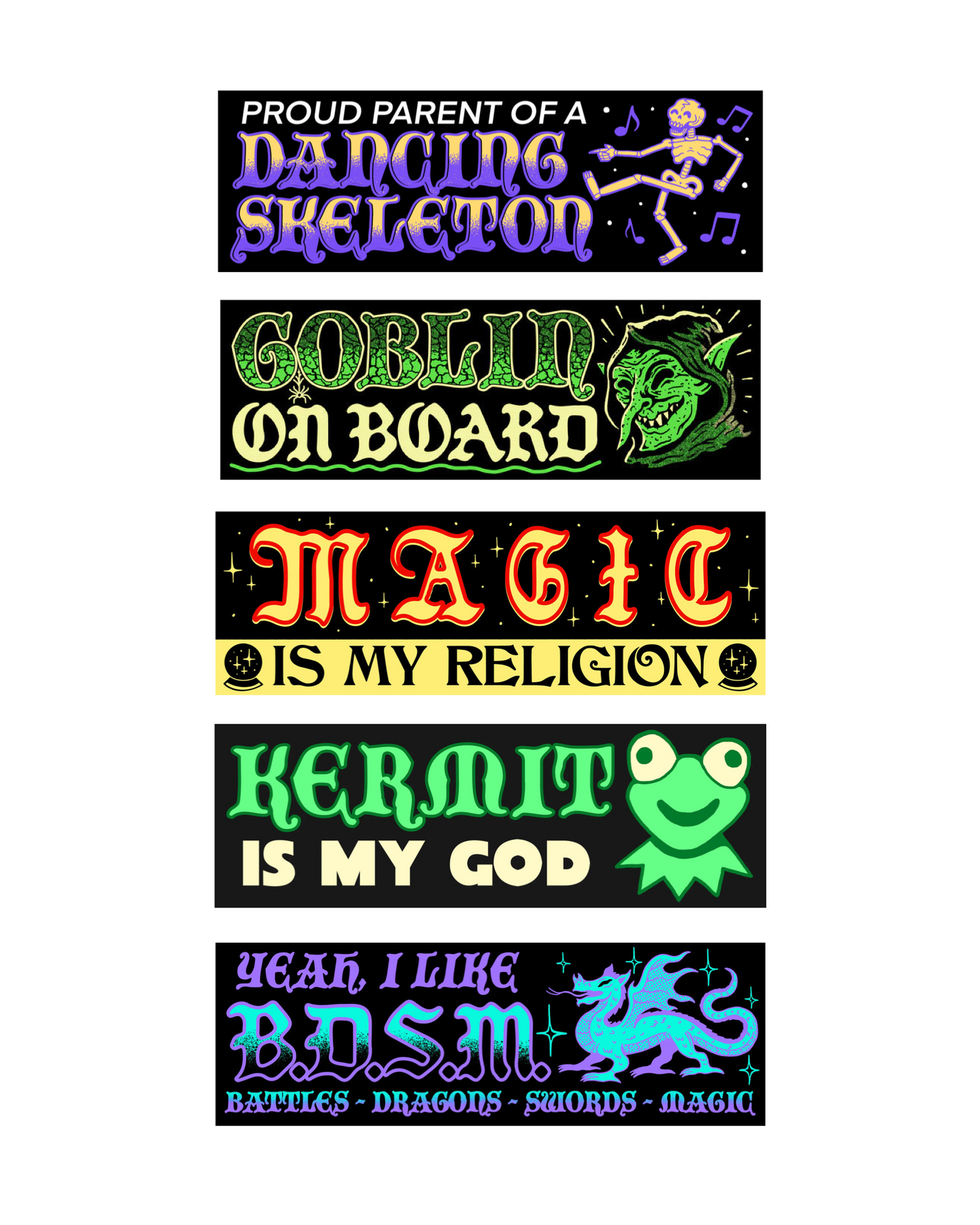 Wizard of Barge Bumper Stickers