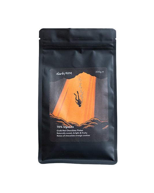 Darkroom 70% Uganda Hot Chocolate Flakes