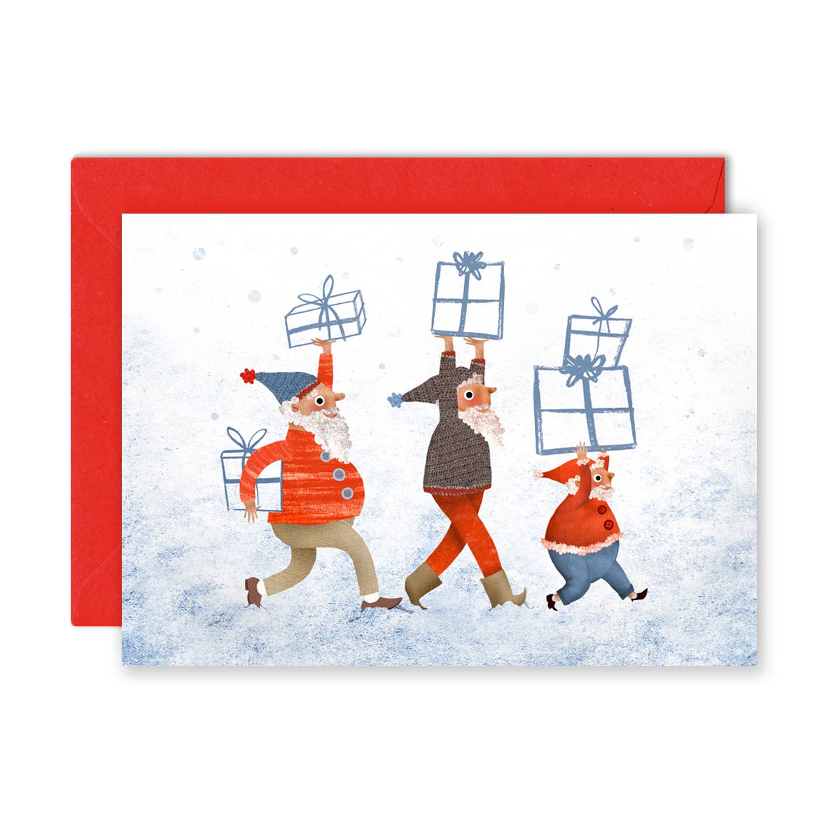 Christmas Scenes - Box 6 Assorted  Cards  ** coming soon ***