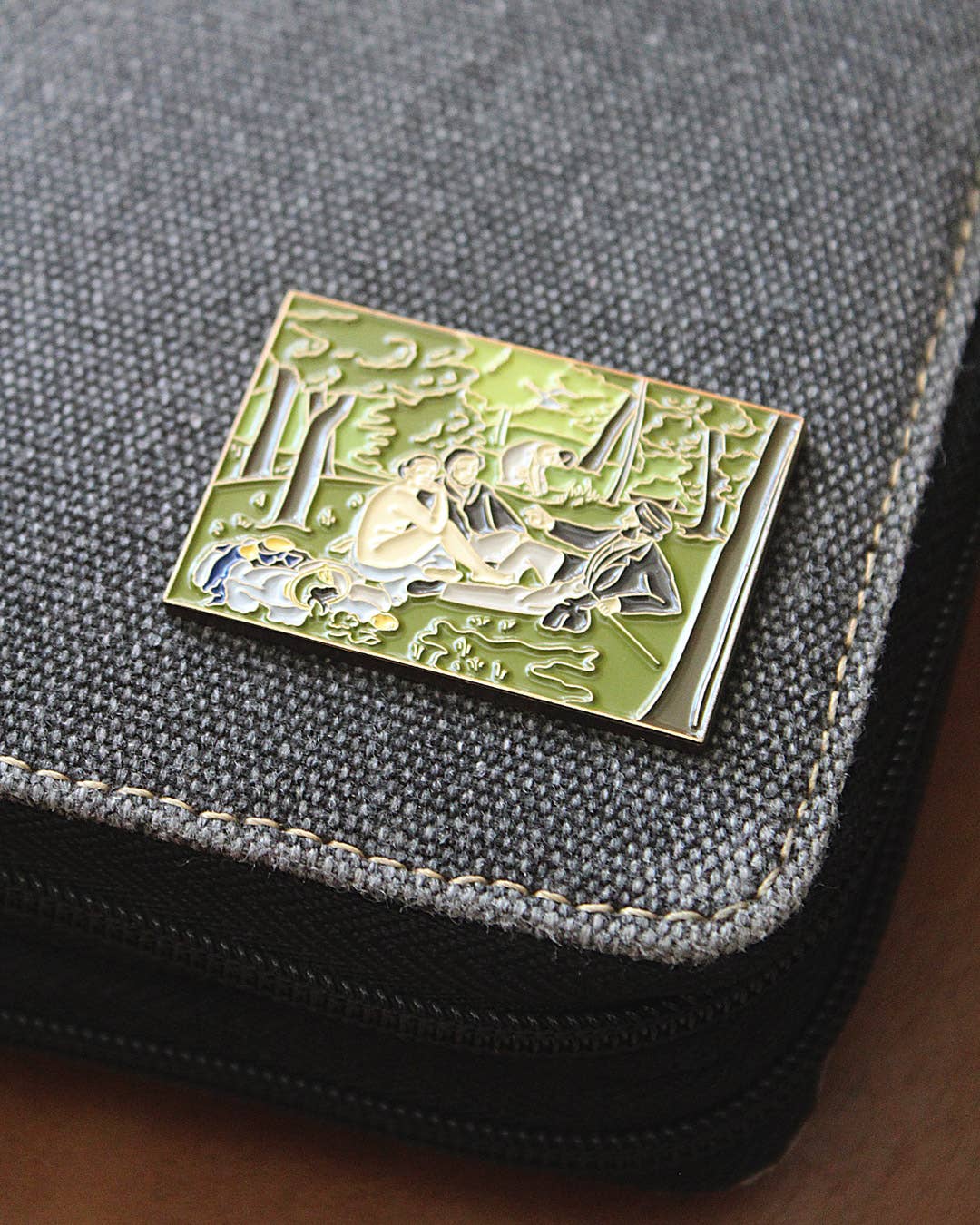 The Luncheon on the Grass  • Enamel Pin