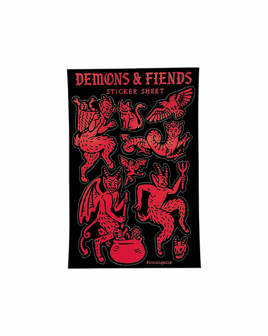 Demons Sticker Sheet