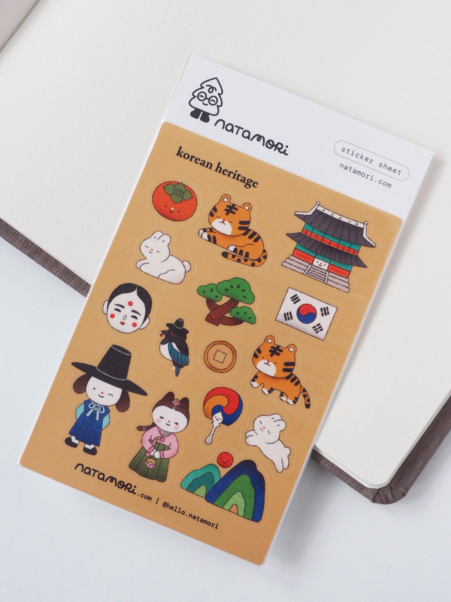 Korean Heritage Sticker Sheet