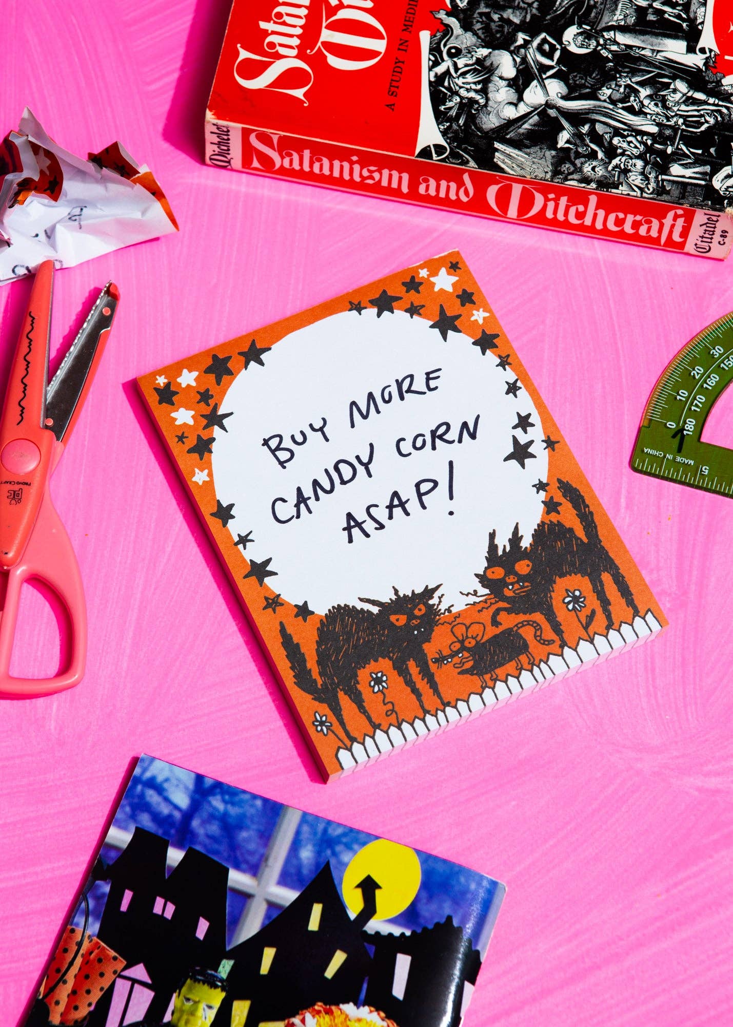 Scaredy Cats Scratch Pad