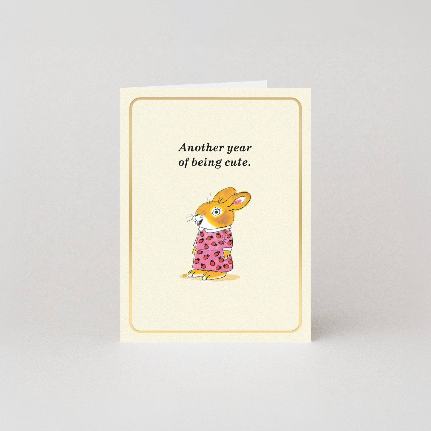 Being Cute Richard Scarry Mini Card