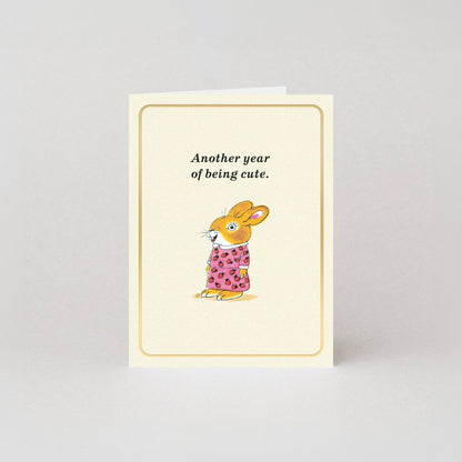 Being Cute Richard Scarry Mini Card