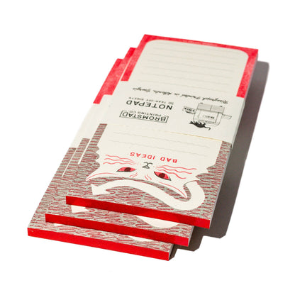 Bad Ideas - Risograph Notepad
