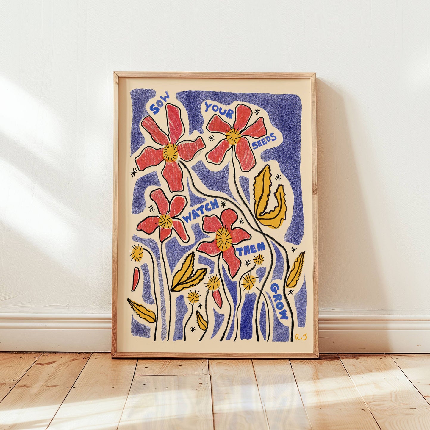 Sow Your Seeds A4 Print