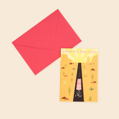 Congrats Newlyweds Card