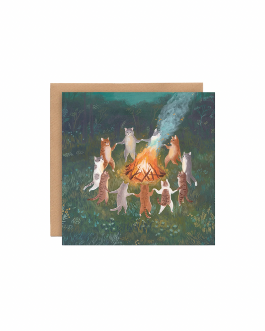 Pagan Cats Card