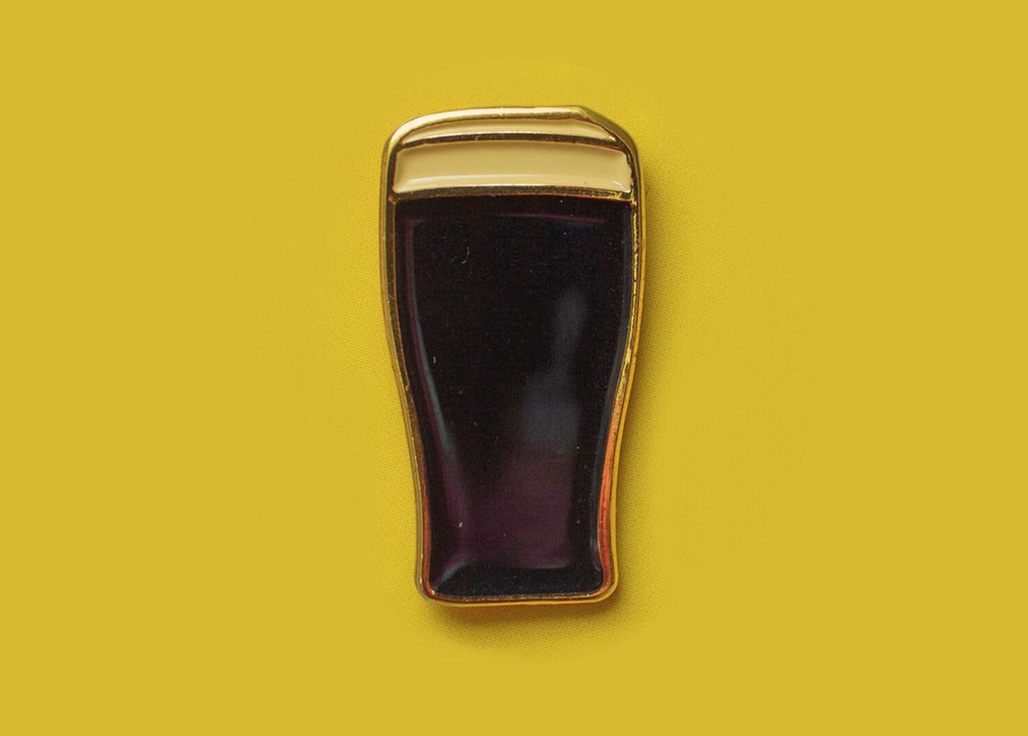 Pint O Plain Enamel Pin