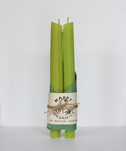 Celery Beeswax Candles
