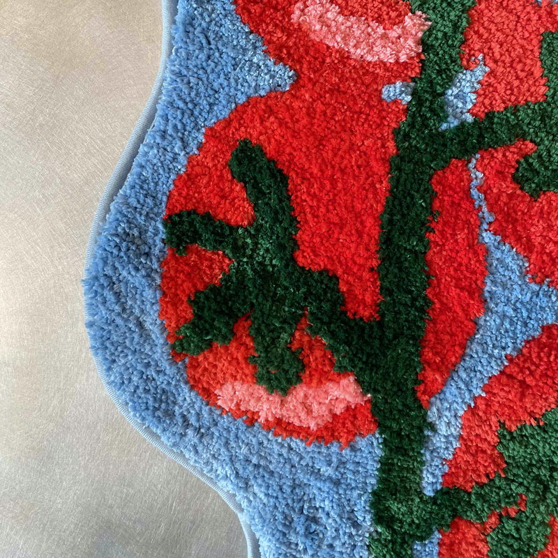 Tomato Bath Mat