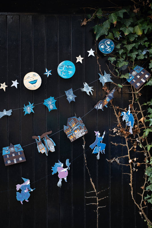 Wicked Witches Sewn Garland