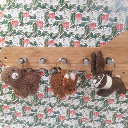 Herbie Hare Felt Keyring